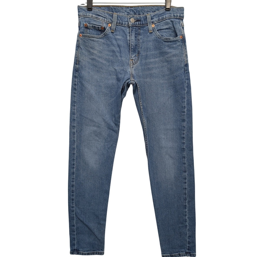 Levis 512 Slim Taper Mens 30x32 Blue Medium Wash Denim Jeans 28833-1195